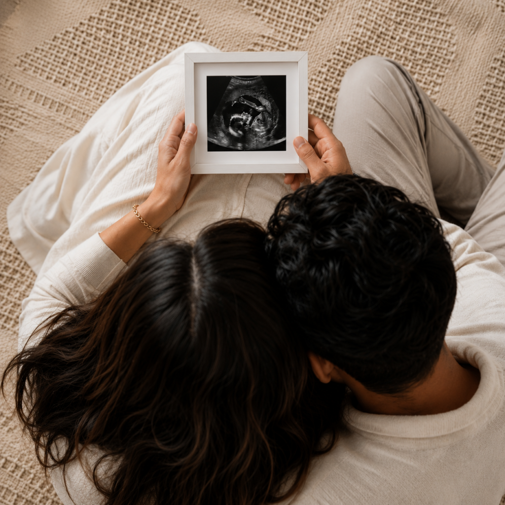 Little Miracle - Personalized Sonogram Memory Photo Frame