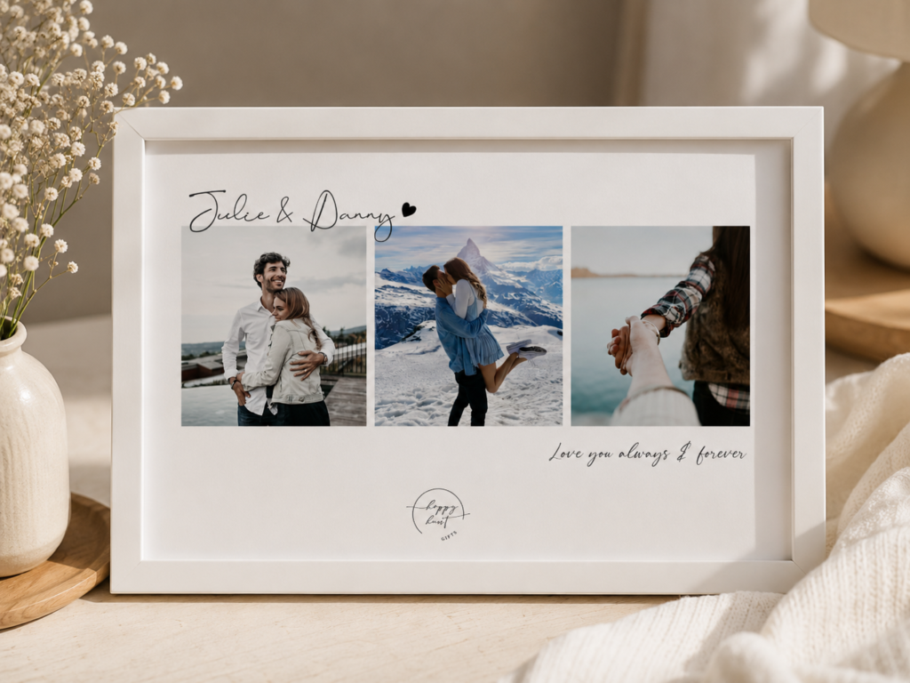 Personalized Three Memories Collage Photo Frame
