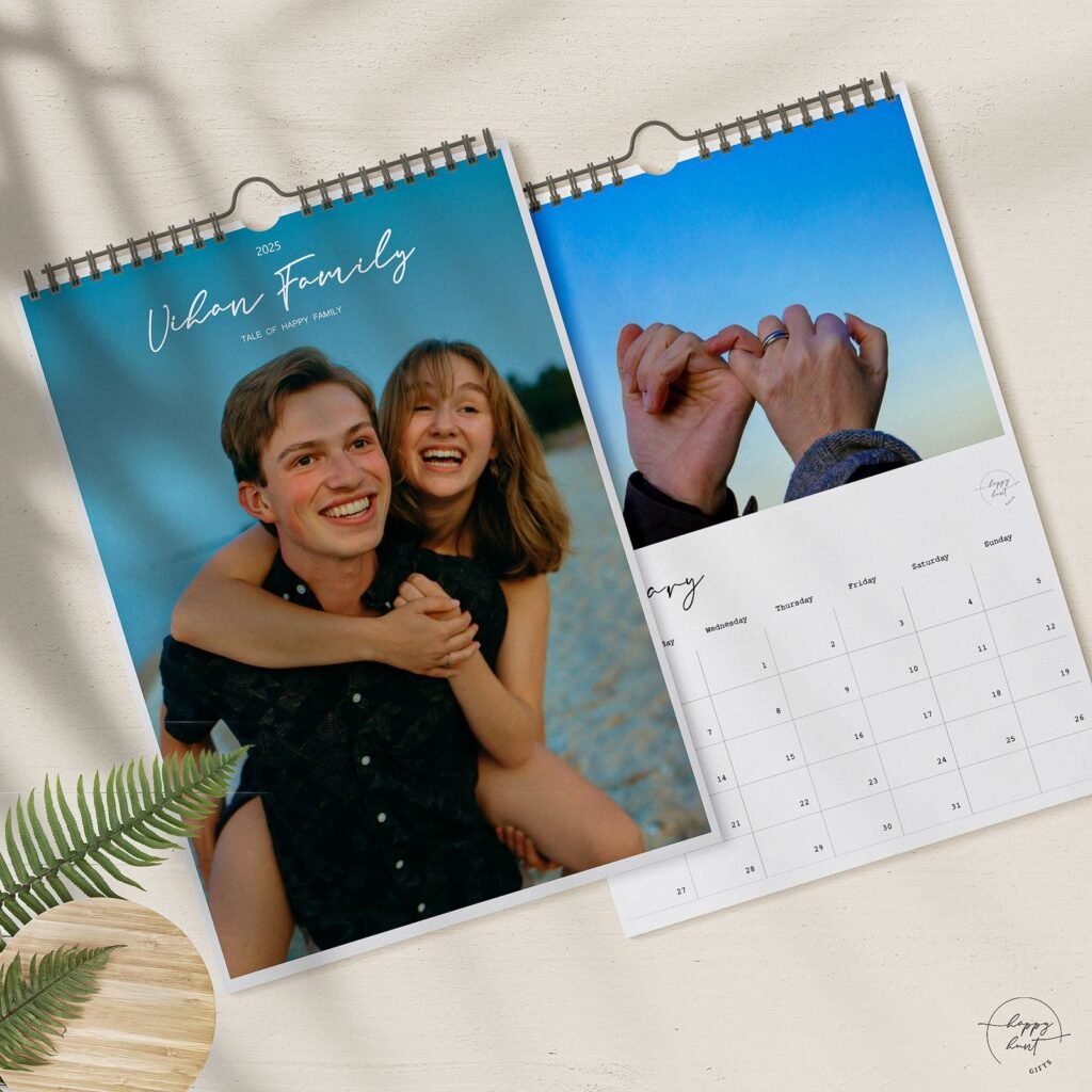 Daily Memories – Personalized Photo Wall Calendar for Family